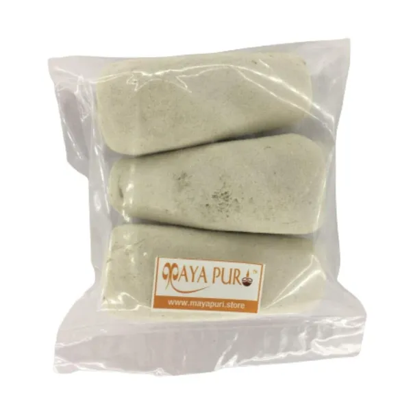 MAYAPURI_White_Natural_Tilok_Mati_/Gopi_Chandan_Tilak_Stick,_Tilaka_Mitti_(Pack_Of_3_Sticks)