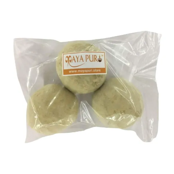 MAYAPURI_Yellow_Tilok_Mati_or_Natural_Gopi_Chandan_Tilak_for_Tika/Tilak_on_Forehead_(Pack_Of_3)