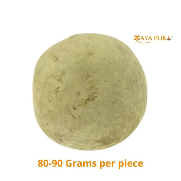 MAYAPURI_Yellow_Tilok_Mati_or_Natural_Gopi_Chandan_Tilak_for_Tika/Tilak_on_Forehead_(Pack_Of_3)