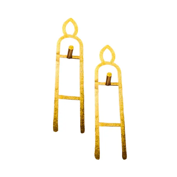 MAYAPURI_Golden_Metal_Tilok_Kathi_&_Tilak_Mold_Set_(U_Shape)_-_Religious_Tilak_Stamp_(Pack_of_2)