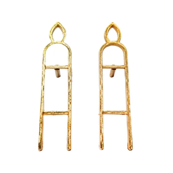 MAYAPURI_Golden_Metal_Tilok_Kathi_&_Tilak_Mold_Set_(U_Shape)_-_Religious_Tilak_Stamp_(Pack_of_2)