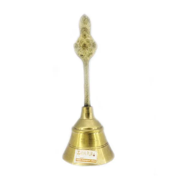 MAYAPURI_Golden_Pital_Puja_Ghanta_|_Pooja_Ghanti_Or_Mandir_Brass_Bell