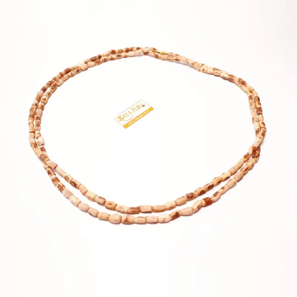 MAYAPURI__Original_Tulsi_Kanthi_Mala_/Tulasi_Mala_For_Neck,_2_Round_|_Holy_Basil_Wooden_Necklace
