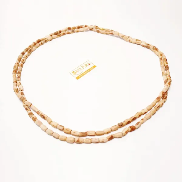 MAYAPURI__Original_Tulsi_Kanthi_Mala_/Tulasi_Mala_For_Neck,_2_Round_|_Holy_Basil_Wooden_Necklace