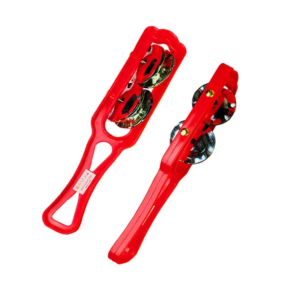MAYAPURI_Multicolor_Hand_Cymbals_Set_|_Khanjani_Indian_Musical_Instrument,_Multi-Color_Jhika_(Pack_Of_4)