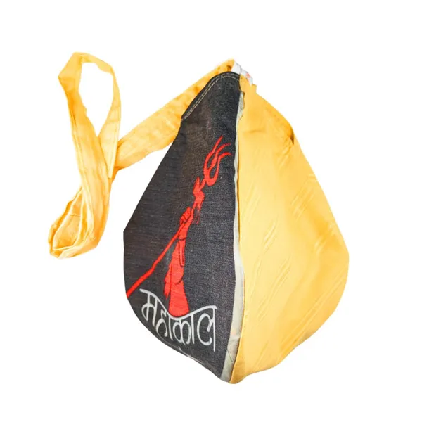 MAYAPURI__Mahakal_Printed_Gomukhi_Chanting_Bag_with_108+1_Beads_Japa_Mala,_Pure_Cotton_Beads_Bag/Japa_Mala_Bag_With_Zip_Pocket,_Sakshi_Mala_Counter,_Pack_Of_1_(Yellow)