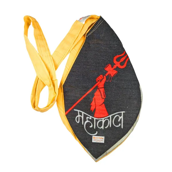 MAYAPURI__Mahakal_Printed_Gomukhi_Chanting_Bag_with_108+1_Beads_Japa_Mala,_Pure_Cotton_Beads_Bag/Japa_Mala_Bag_With_Zip_Pocket,_Sakshi_Mala_Counter,_Pack_Of_1_(Yellow)