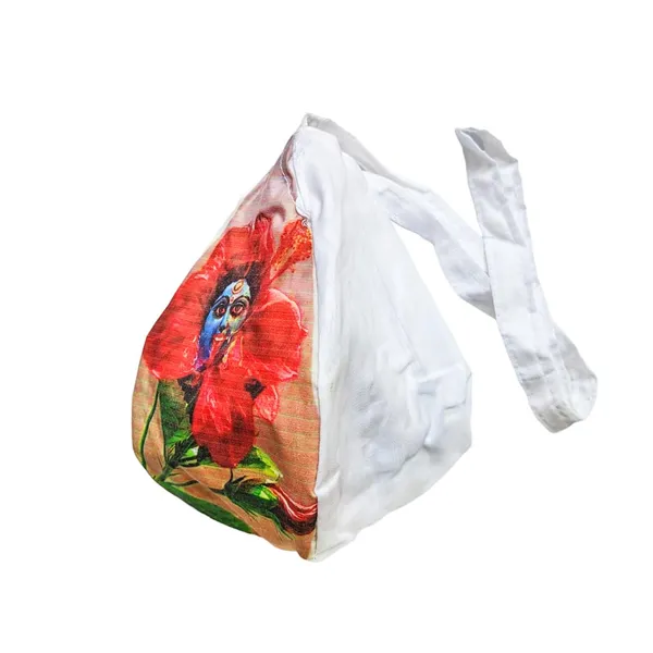 MAYAPURI_Kali_Mata_Printed_Cotton_Beads_Bag_with_108+1_Beads_Japa_Mala,_Gomukhi_Chanting_Jhola_With_Zip_Pocket_and_Sakshi_Mala_Counter,_Color:_MAYAPURI_Kali_Mata_Printed_Cotton_Beads_Bag,_Gomukhi_Chanting_Jhola_With_Zip_Pocket_And_Sakshi_Mala_Counter,_Color;_White_(Pack_of_1)