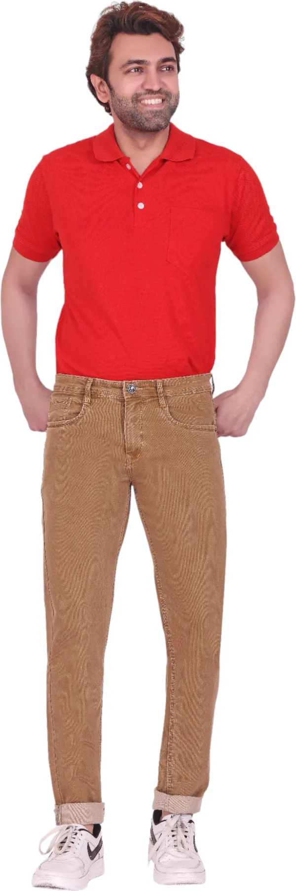 Beige_Mid_Rise_Denim_Slim_Jeans_For_Men