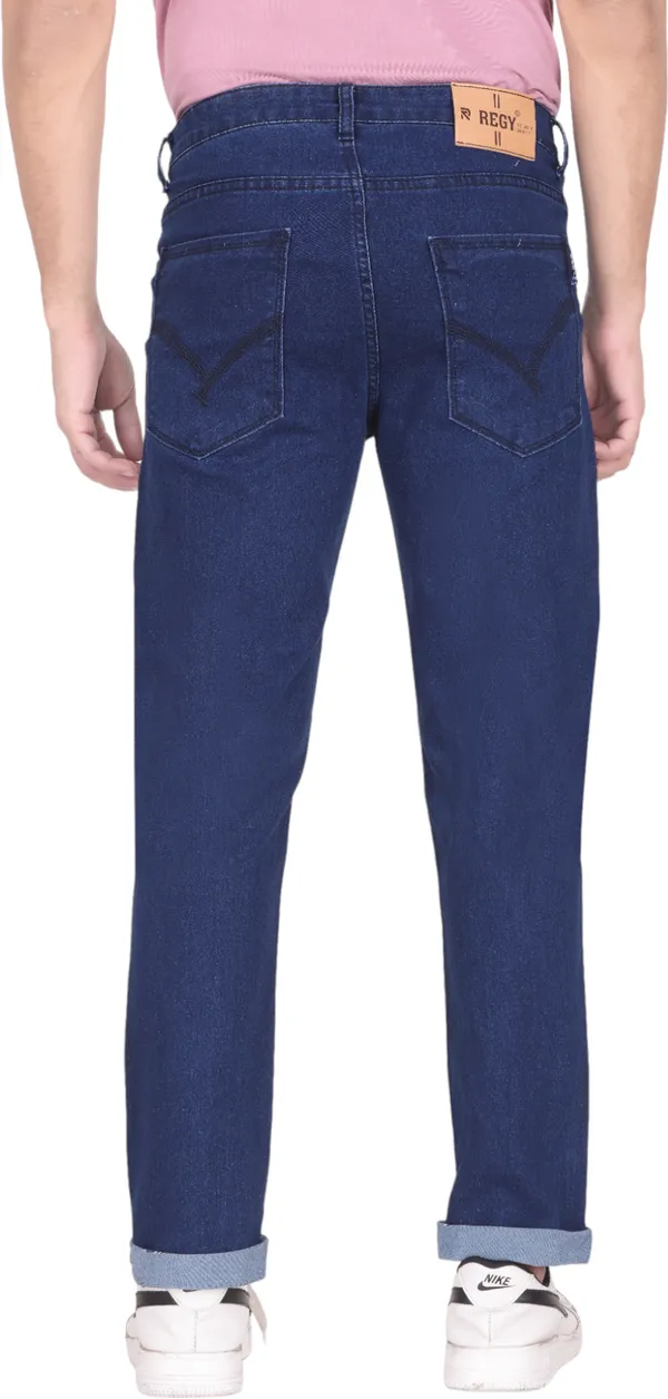 Dark_Blue_Mid_Rise_Denim_Slim_Jeans_For_Men