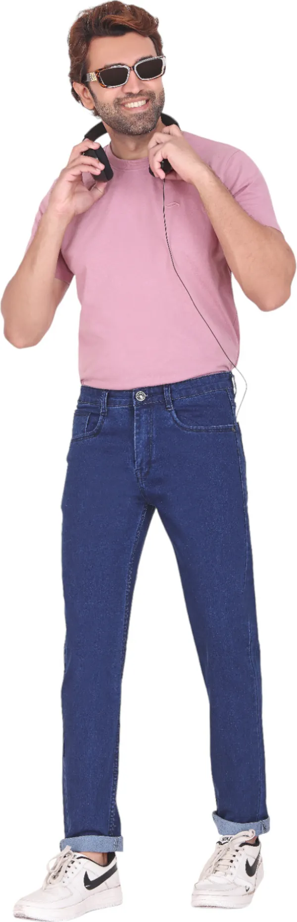 Dark_Blue_Mid_Rise_Denim_Slim_Jeans_For_Men