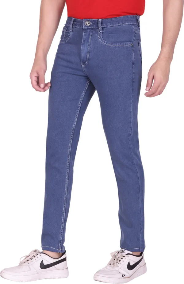 Blue_Mid_Rise_Denim_Slim_Jeans_For_Men