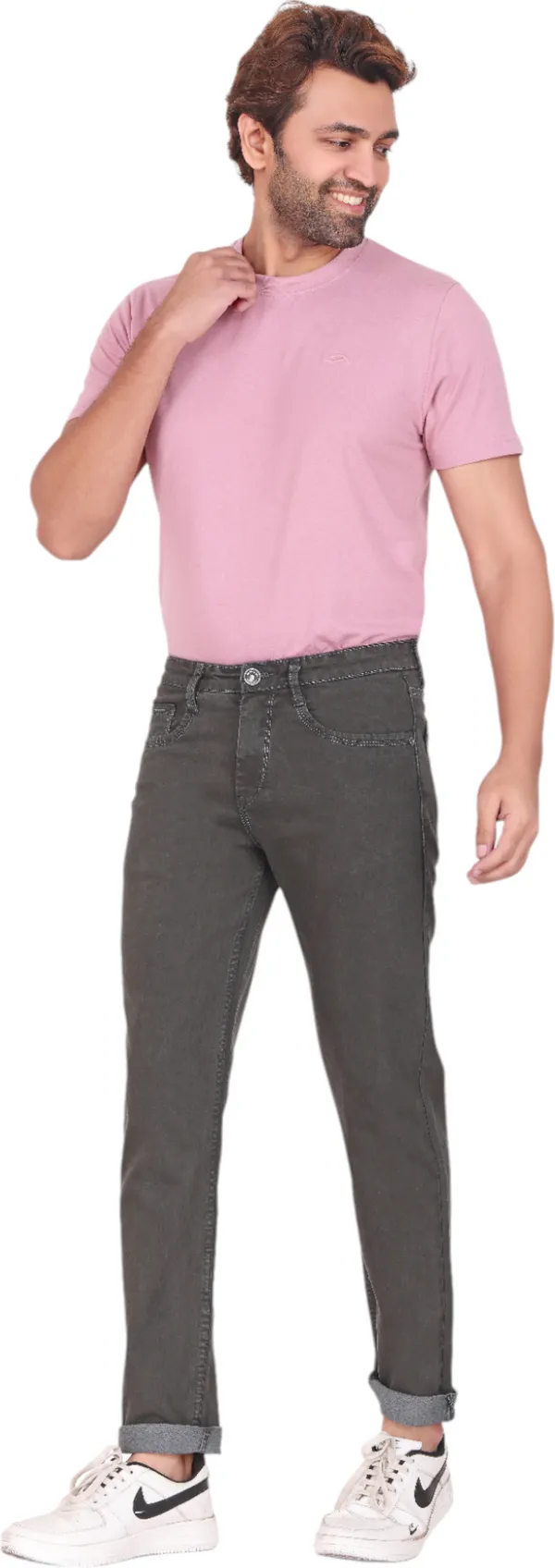 Brown_Mid_Rise_Denim_Slim_Jeans_For_Men
