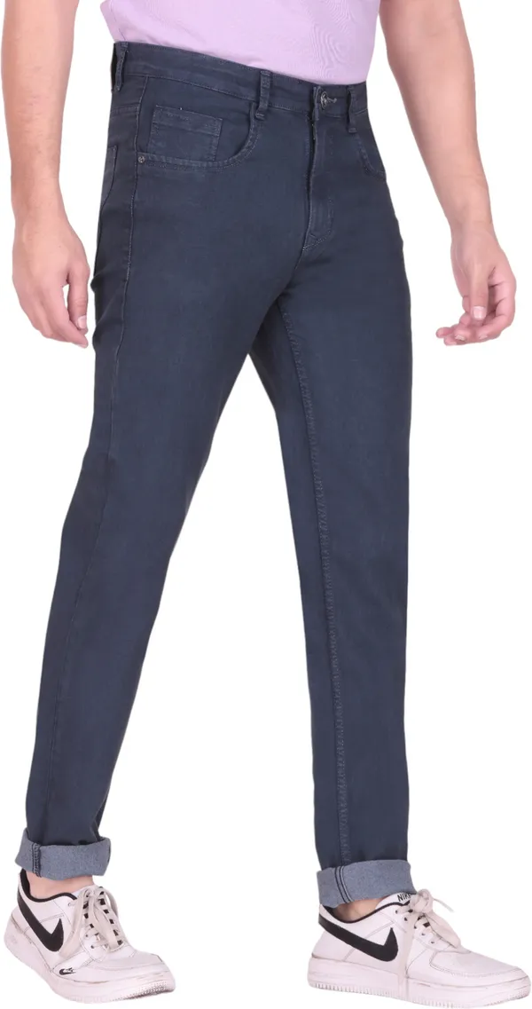 Dark_Grey_Mid_Rise_Denim_Slim_Jeans_For_Men