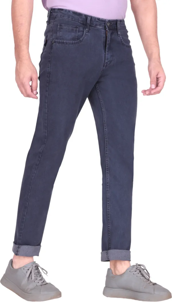 Dark_Grey_Mid_Rise_Denim_Slim_Jeans_For_Men