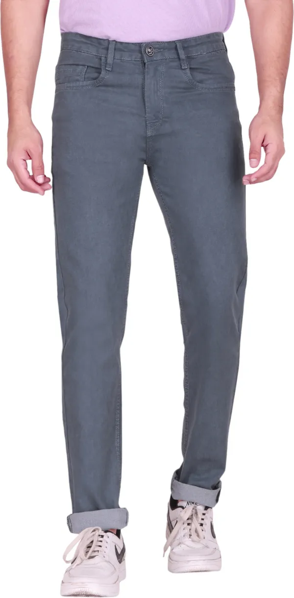 Dark_Grey_Mid_Rise_Denim_Slim_Jeans_For_Men