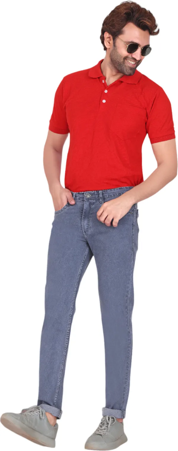 Grey_Mid_Rise_Denim_Slim_Jeans_For_Men