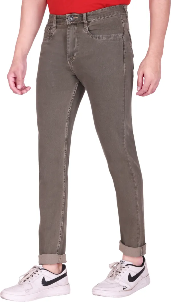 Brown_Mid_Rise_Denim_Slim_Jeans_For_Men