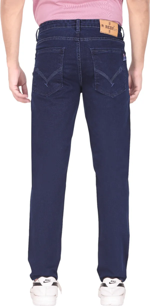 Dark_Blue_Mid_Rise_Denim_Slim_Jeans_For_Men