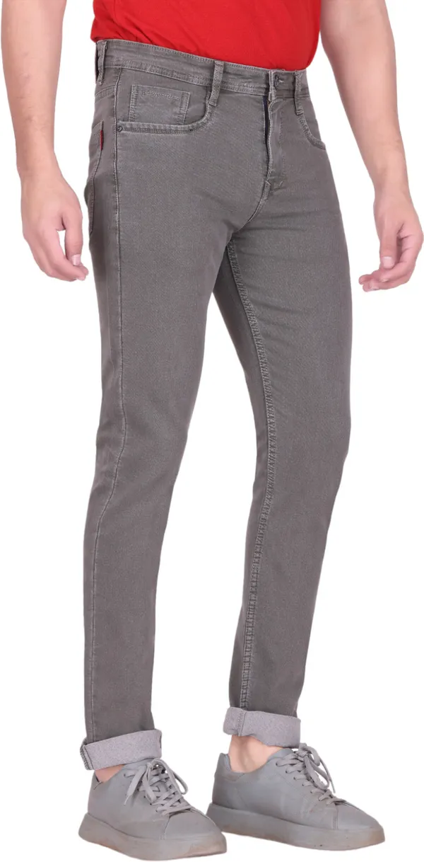 Grey_Mid_Rise_Denim_Slim_Jeans_For_Men