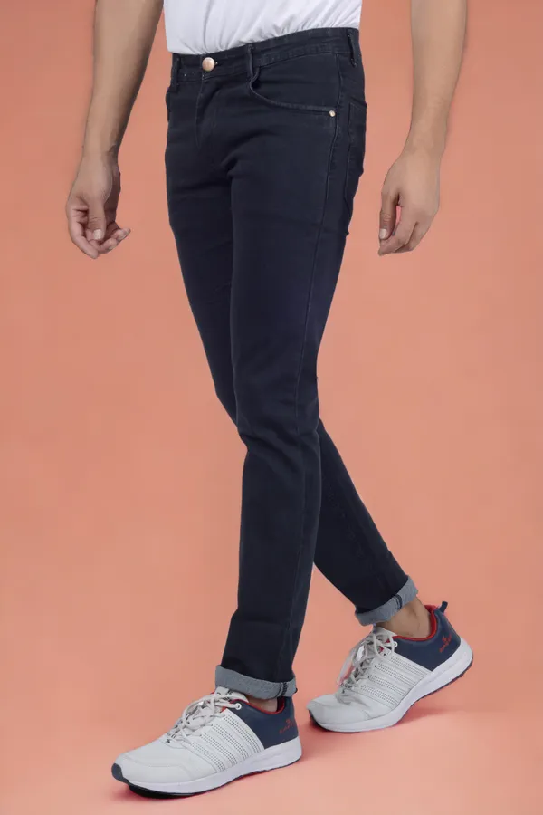 Dark_Grey_Mid_Rise_Denim_Slim_Jeans_For_Men