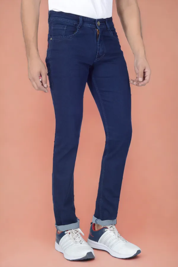 Blue_Mid_Rise_Denim_Slim_Jeans_For_Men