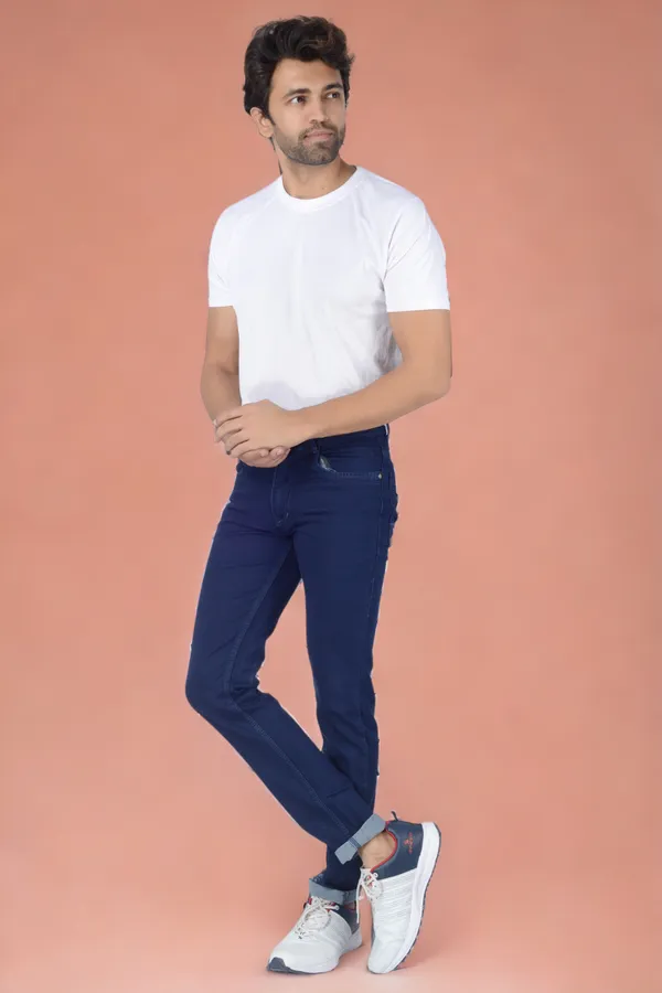 Blue_Mid_Rise_Denim_Slim_Jeans_For_Men