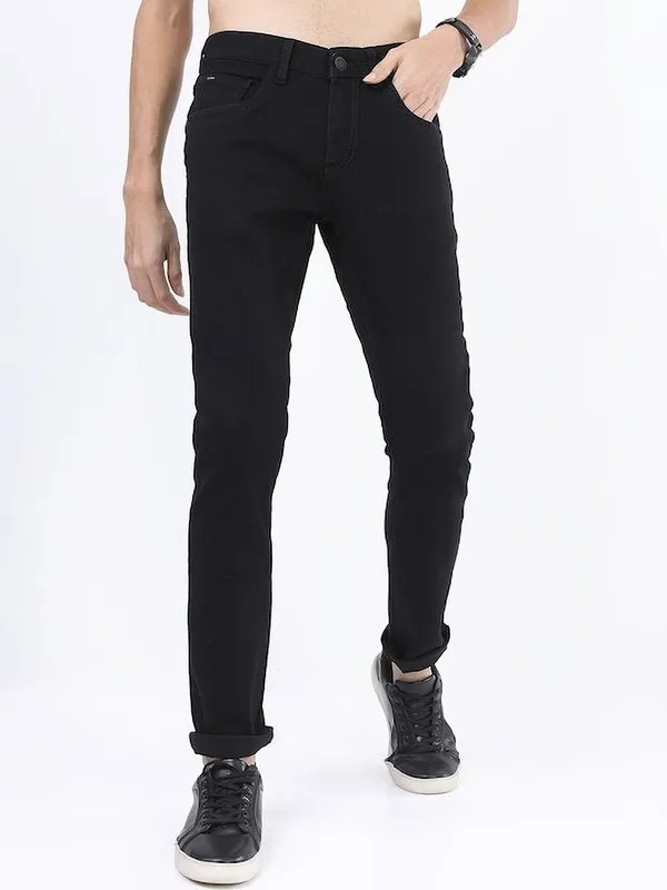 Black_Mid_Rise_Denim_Slim_Jeans_For_Men