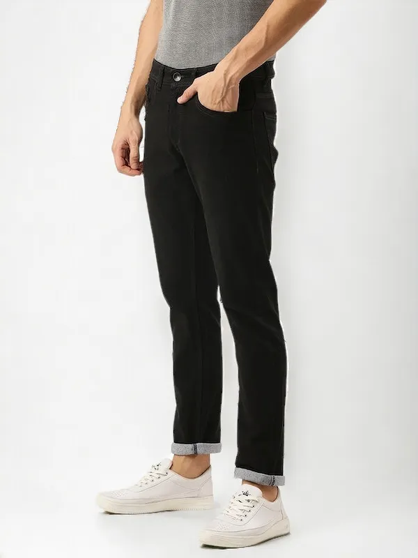 Black_Mid_Rise_Denim_Slim_Jeans_For_Men