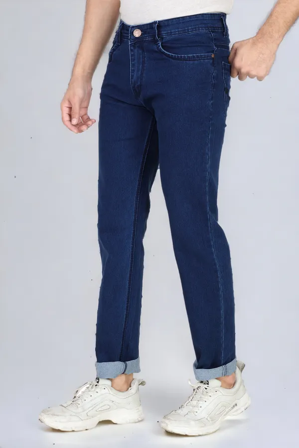 Blue_Mid_Rise_Denim_Slim_Jeans_For_Men