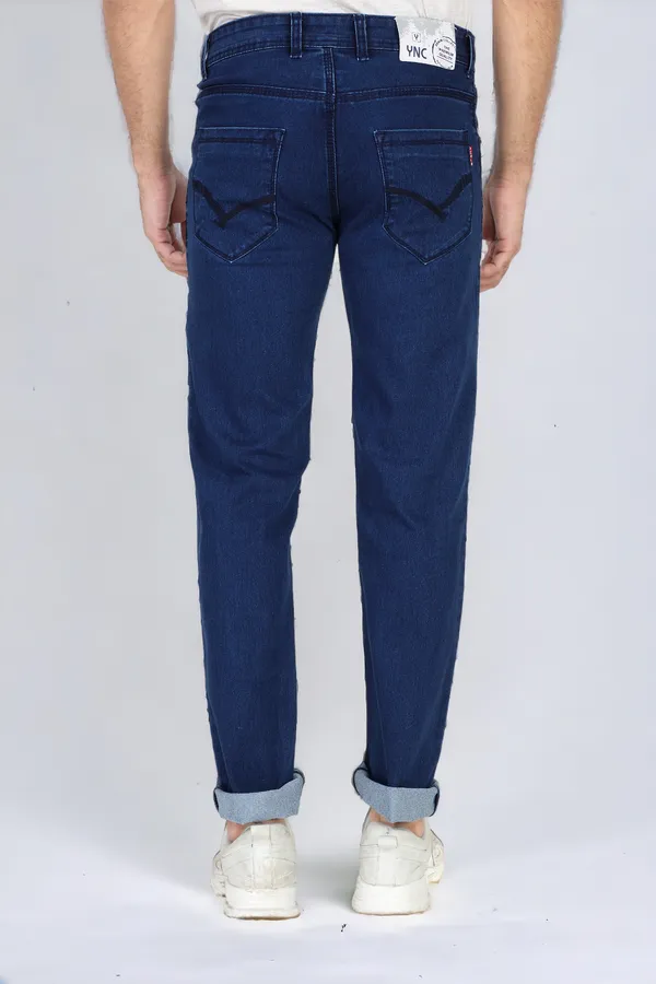 Blue_Mid_Rise_Denim_Slim_Jeans_For_Men