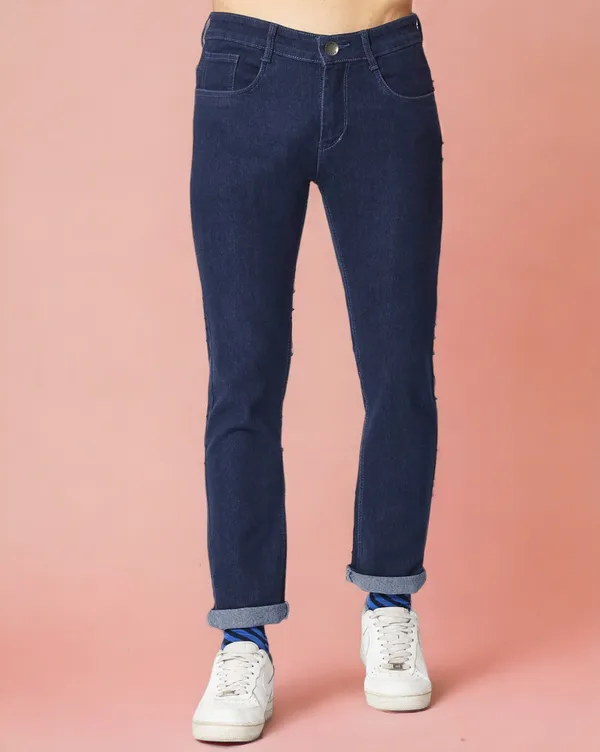 Blue_Mid_Rise_Denim_Slim_Jeans_For_Men