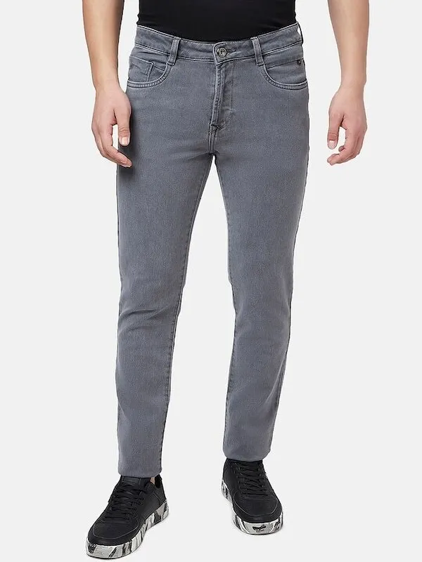 Grey_Mid_Rise_Denim_Slim_Jeans_For_Men