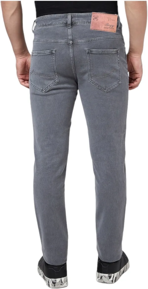 Grey_Mid_Rise_Denim_Slim_Jeans_For_Men