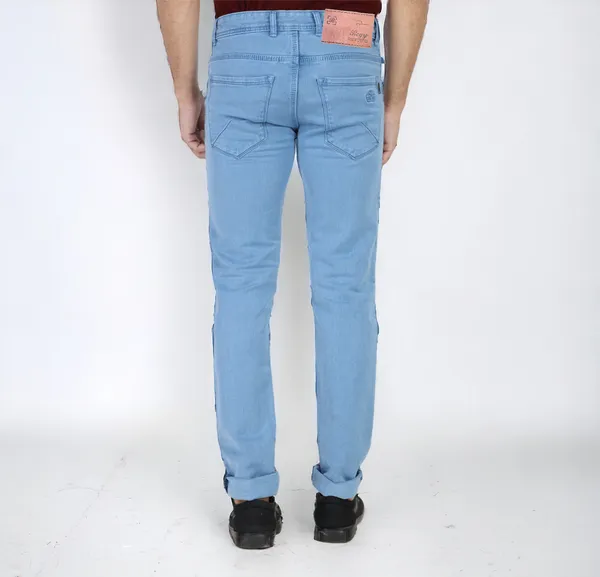 Light_Blue_Mid_Rise_Denim_Slim_Jeans_For_Men