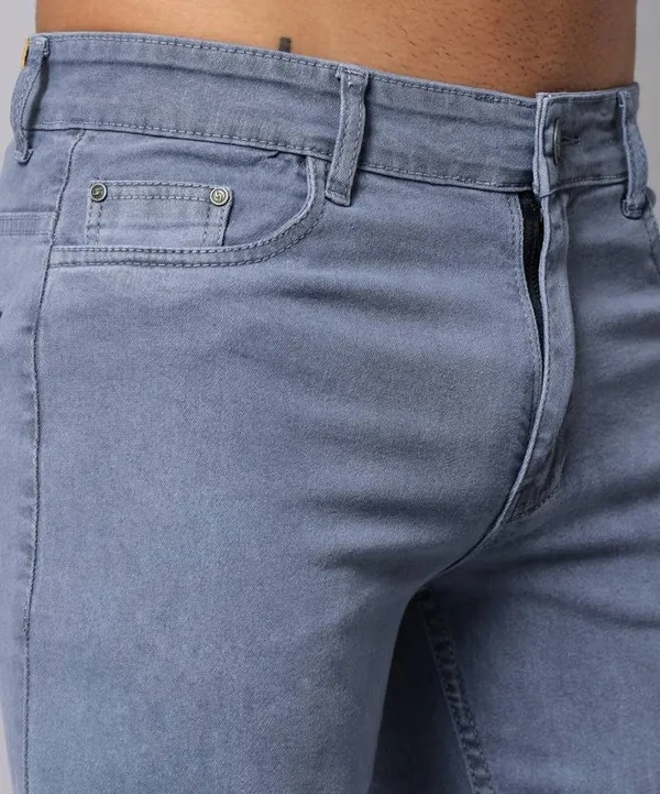 Grey_Mid_Rise_Denim_Slim_Jeans_For_Men