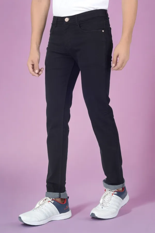 Black_Mid_Rise_Denim_Slim_Jeans_For_Men