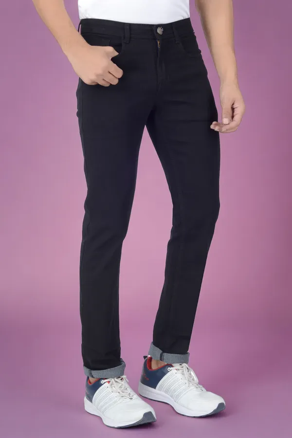 Black_Mid_Rise_Denim_Slim_Jeans_For_Men