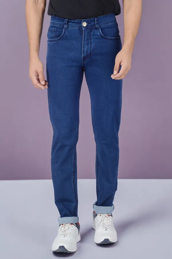 Blue_Mid_Rise_Denim_Slim_Jeans_For_Men