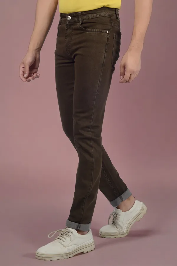 Brown_Mid_Rise_Denim_Slim_Jeans_For_Men