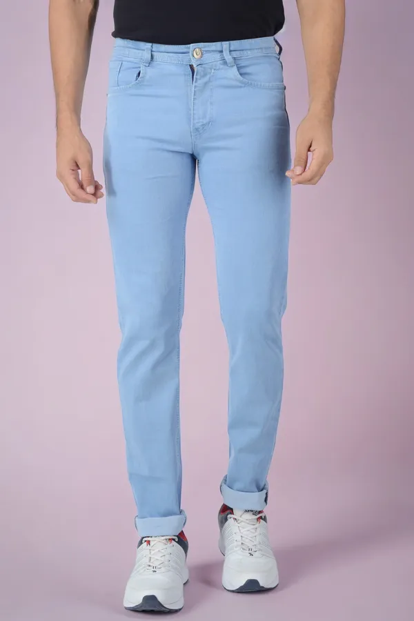 Light_Blue_Mid_Rise_Denim_Slim_Jeans_For_Men