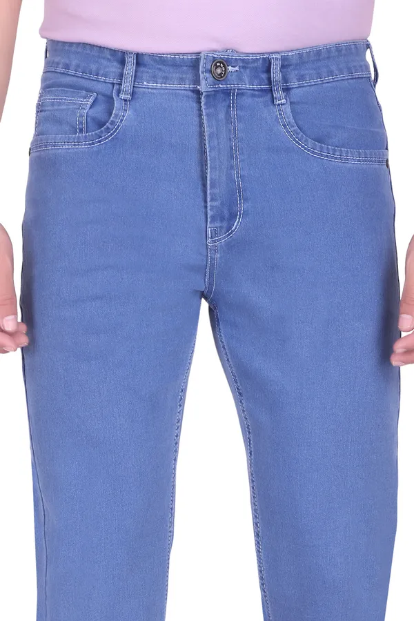 Light_Blue_Mid_Rise_Denim_Slim_Jeans_For_Men