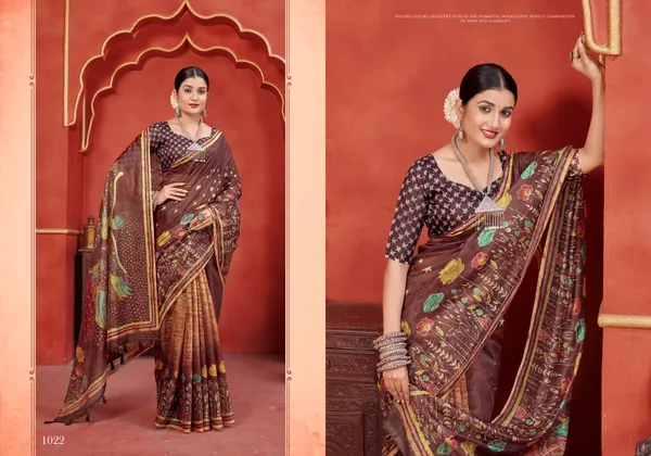Multicolor_Chanderi_Silk_Fancy_Digital_Printed_Saree_With_Blouse