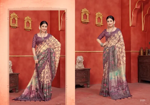 Multicolor_Chanderi_Silk_Fancy_Digital_Printed_Saree_With_Blouse