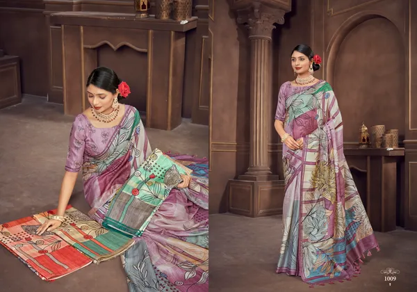 Purple_Diya_Silk_Plain_Weaved_Fancy_Party_Wear_Saree_With_Blouse