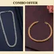 CHAIN=SILVER,BRACELET=GOLD__Gujju Jewellers
