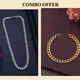 CHAIN=SILVER,BRACELET=GOLD__Gujju Jewellers