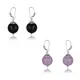 Onyx Light Purple,Black__JFL - Jewellery for Less