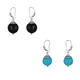 Onyx Turquoise blue,Black__JFL - Jewellery for Less