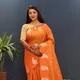 Mustard(orange)__Royal Rajgharana Sarees